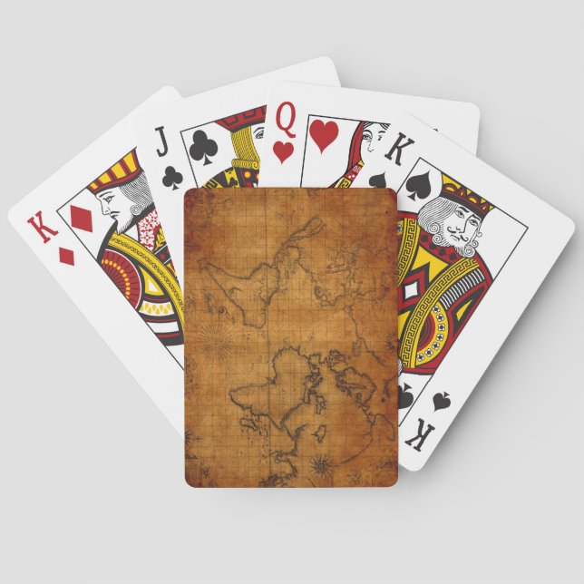 Carte antique Cartes de jeu (dos)