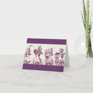 Carte Antique Casquette Femmes