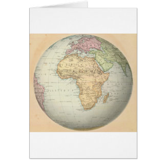 Carte antique de l'Afrique