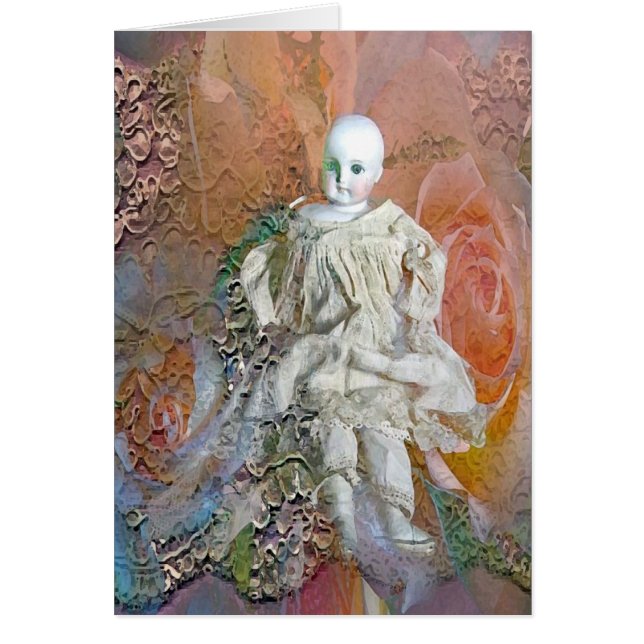 Carte antique de poupée (Devant)