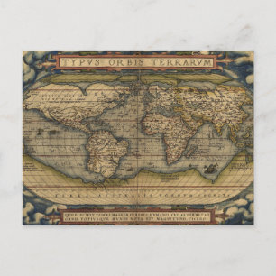 Carte antique du monde