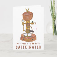 Antique Espresso Machine Café PERSONNALISER IT Drô