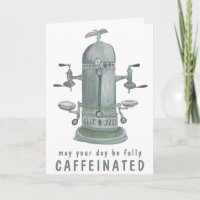 Antique Espresso Machine Café PERSONNALISER IT Drô