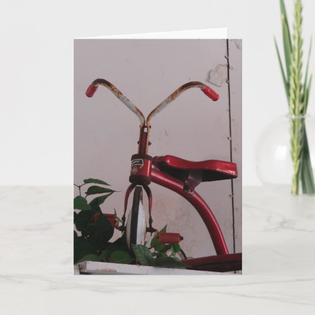 Carte Antique Tricycle (Devant)