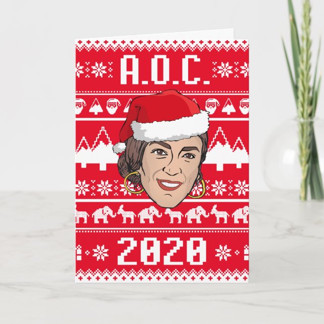 Carte AOC 2020 Noël laid (Devant)