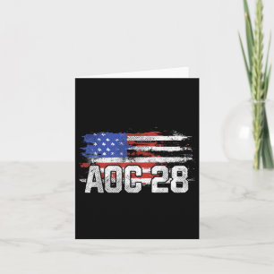 Carte Aoc 2028 Le Président Nous Distresse Drapeau