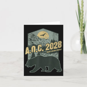 Carte Aoc 2028 Pour Le Président Résister À L'Ours Alexa