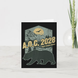 Carte Aoc 2028 Pour Le Président Résister À L'Ours Alexa