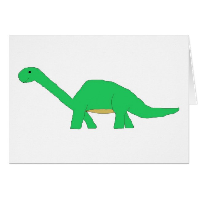 Carte Apatosaurus (Devant horizontal)
