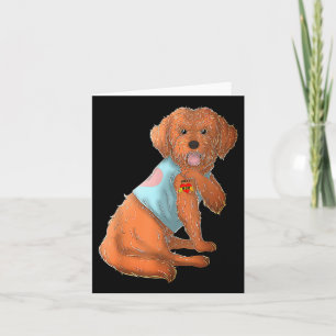 Carte Apoo I Loo Maman Tattoo Chien Chemise Fantastique 