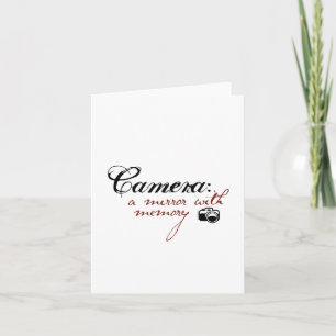 Carte Appareil photo : Miroir avec mémoire