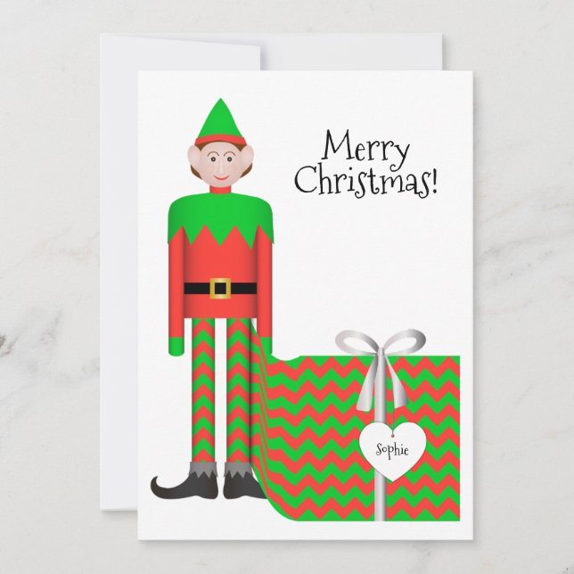 Carte Appartement Elf Christmas - Forfait Cadeau C (Devant)