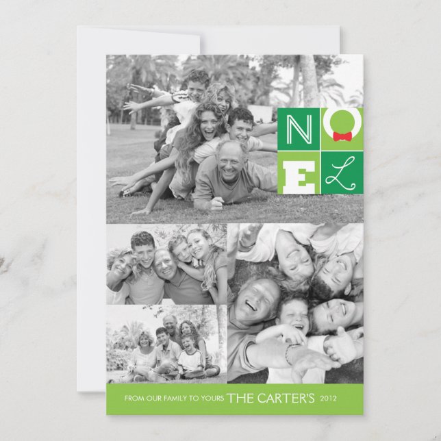 Carte Appartement NOEL Holiday 5x7 (Devant)