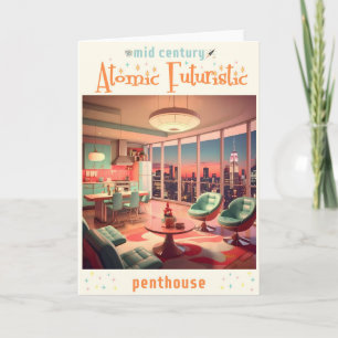 Carte Appartement penthouse futuriste atomique