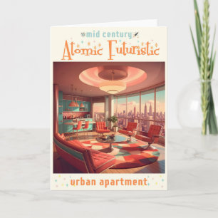 Carte Appartement Urbain Futuriste Atomique