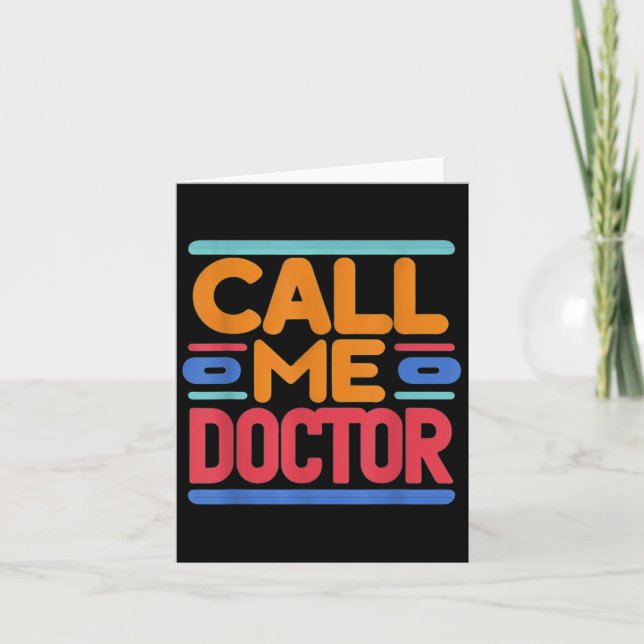 Carte Appelle-Moi Docteur ___— (Devant)