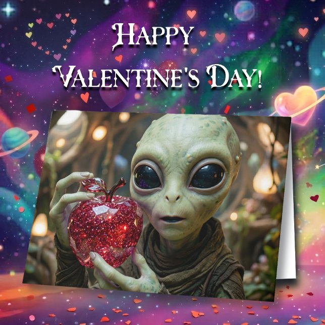 Carte Apple-solulement Vôtre| Drôle de Saint-Valentin Al (Créateur téléchargé)