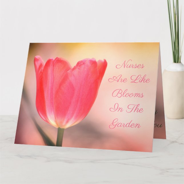 Carte Appréciation des infirmières (Devant)