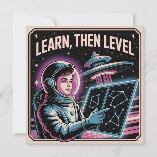 Carte Apprendre, Puis Niveler (Devant)