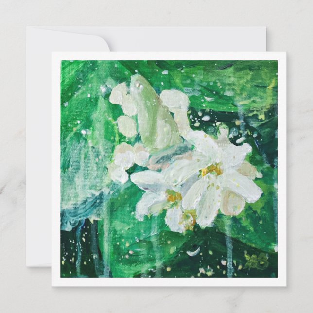 Carte Après la pluie (Devant)