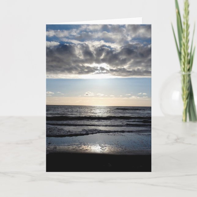 Carte Après-midi à la plage (Devant)