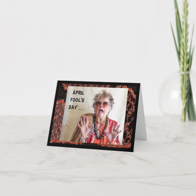 Carte April Fool's Day est annulé (Devant)