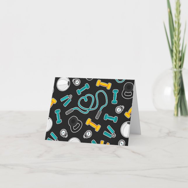 Carte Aqua et jaune de motif d'amour de forme physique (Devant)