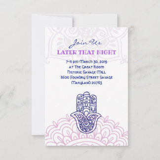 Carte Aqua HEMSA Party pour Beth