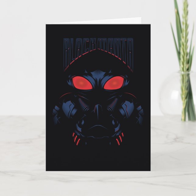 Carte Aquaman | Black Manta Shadowy Graphic (Devant)