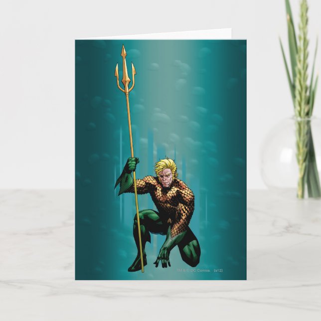 Carte Aquaman Crouching (Devant)