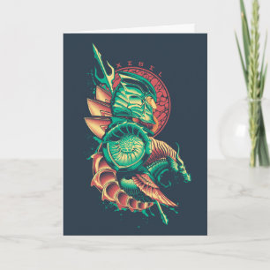 Carte Aquaman   Xebel King Nereus Graphic