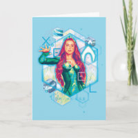 Aquaman | Xebel Princess Mera Hexagonal Graphic