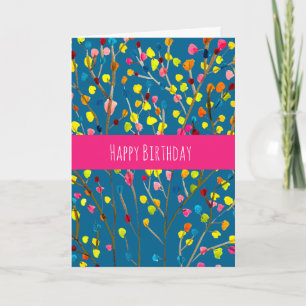 Carte Aquarelle arc-en-ciel