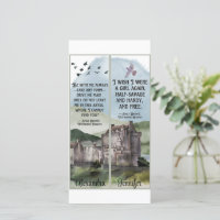 Aquarelle Bronte Wuthering Heights Livre Signets