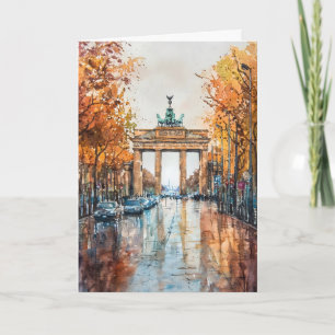 Carte Aquarelle de Berlin 3