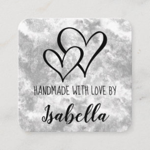 Carte Aquarelle Faite À La Main Avec Amour