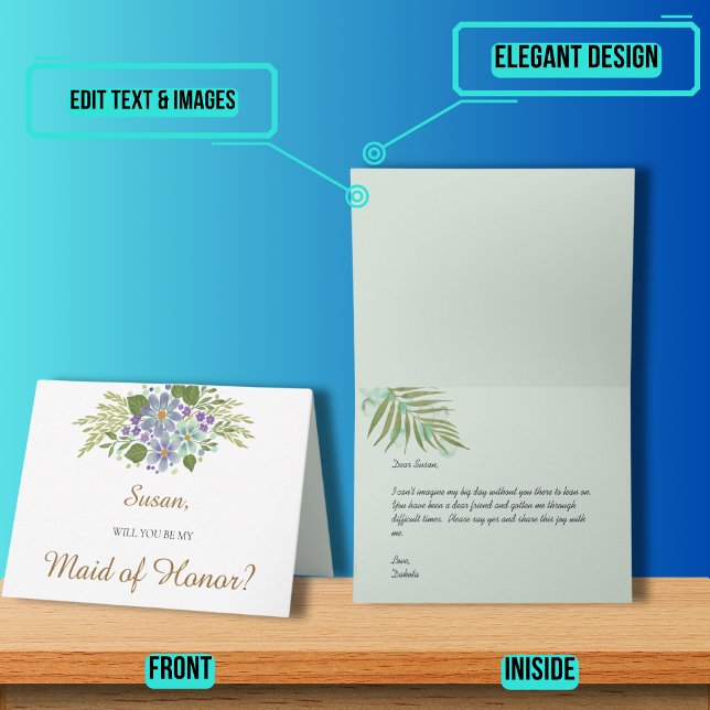 Carte Aquarelle Feuilles 01 Proposition de la partie nup (Please enjoy our design and see the others in the collection.)