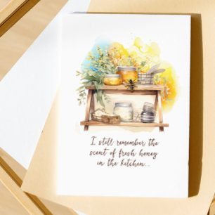 Carte Aquarelle moderne tendance Elégant Joyeux Jour des