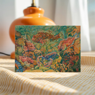 Carte Aquarium   Theo van Rysselberghe