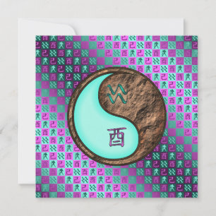 Carte Aquarius & Earth Rooster