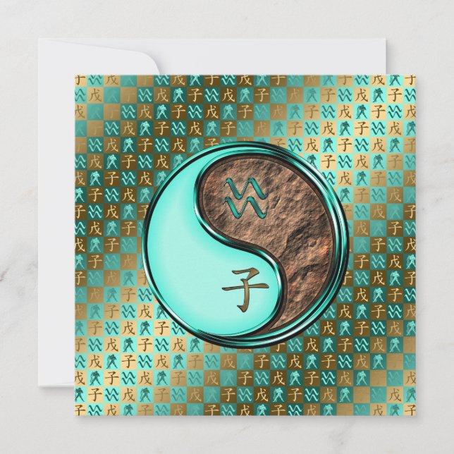 Carte Aquarius et Rat de la Terre (Devant)