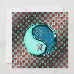 Carte Aquarius et Tigres d'eau