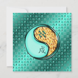 Carte Aquarius & Fire Dog