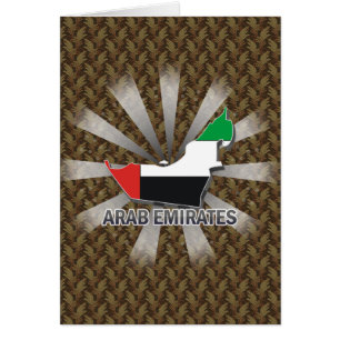 Carte arabe 2,0 de drapeau d'émirats