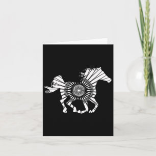 Carte Arabian Horse Horseback équitation Endurance Pony 