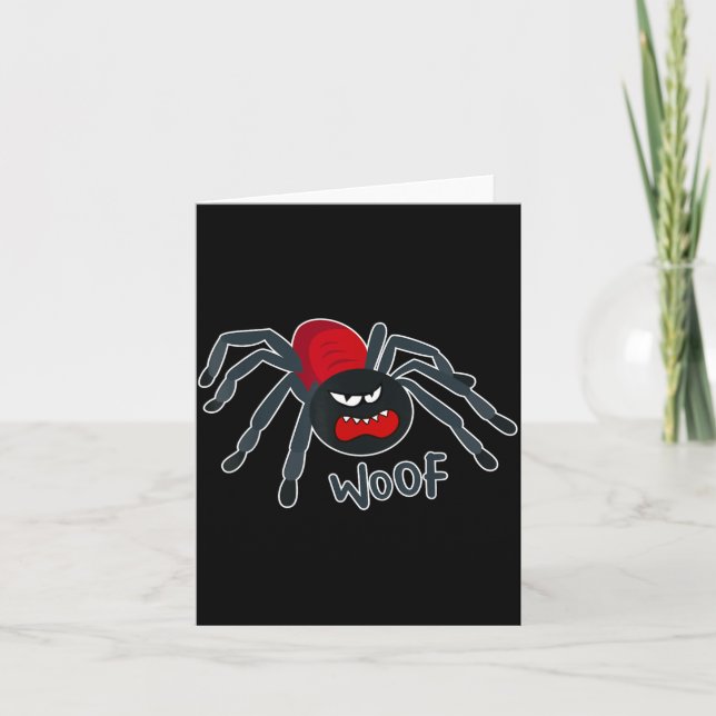 Carte Araignée qui aboie (Devant)