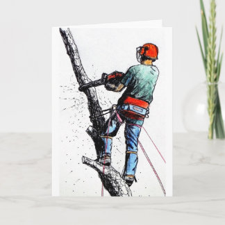 Carte Arboriste Tree Surgeon