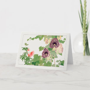 Carte Arbre à poudre, fleur de Calico par Tanigami Konan