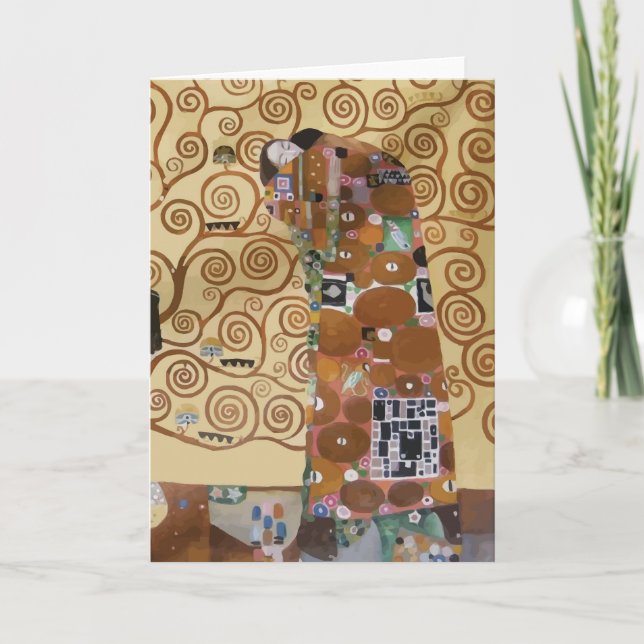 Carte Arbre de Gustav Klimt de la vie (Devant)
