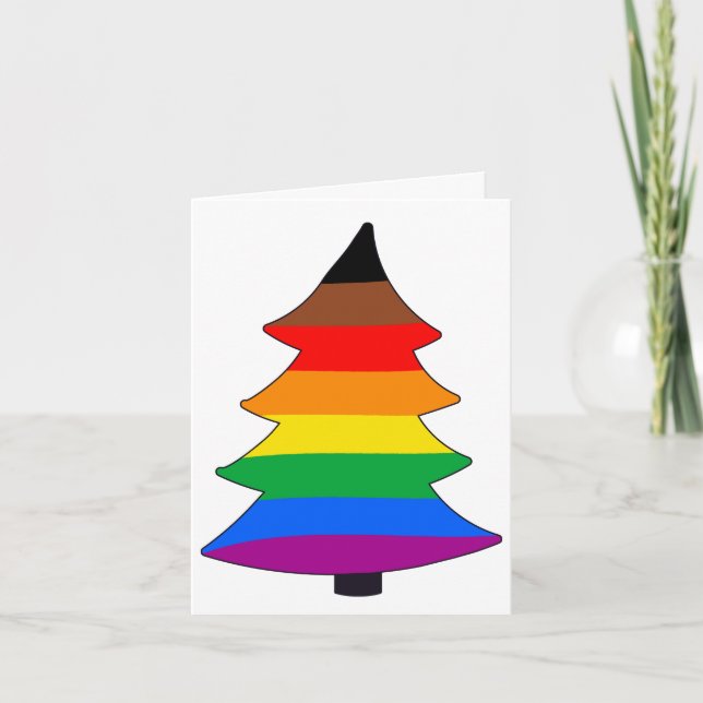 Carte Arbre de la Fierté de Philly (QPOC) Holigay (Devant)